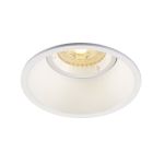 SLV Horn-O Spot Aluminium Whit Rondee | Diamètre 95mm - Convient pour 1x GU10 