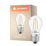 Ledvance Classic LED E27 Poire Filament Claire 1.8W 250lm - 827 Blanc Très Chaud | Équivalent 25W