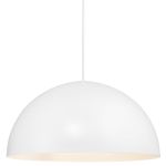 Nordlux Ellen 40 Suspension Luminaire Métal Blanc | Convient pour 1x E27