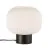 Nordlux Lampe De Chevet Milford Verre Noir | Convient pour 1x E27