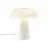 DFTP by Nordlux Lampe De Chevet Glossy Marbre et Verre Blanc | 220mm - Convient pour 1x  E14