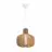 Nordlux Hazo 43 Suspension Luminaire Bois Brun | Convient pour 1x E27