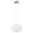 Eglo Suspension Luminaire Optica Acier Nickel Satiné | Convient pour 2x E27
