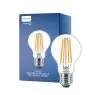 Philips MASTER LED Ampoule Ultra Efficient E27 Poire Claire 4W 840lm - 827 Blanc Très Chaud | Équivalent 60W