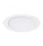 Noxion Downlight LED Slim V2.0 20W 2000lm 120D - 830 Blanc Chaud | 225mm - Diamètre 200mm - IP44 