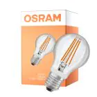 Osram Led Star Classic LED E27 Poire Filament Claire 7.3W 806lm - 827 Blanc Très Chaud | Détecteur De Mouvement