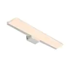 Nordlux Tinia 60 Applique Murale Métal Blanc - 24W 1800lm - 930-940 CCT | IP44 - Meilleur Rendu Des Couleurs - 3 Niveaux De Gradation Dimmable