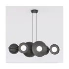 Emibig Suspension Luminaire Volum Acier Noir | Convient pour 6x G9 - Max 8W