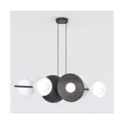 Emibig Suspension Luminaire Volum Acier Noir | Convient pour 6x G9 - Max 8W