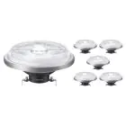 Lot 6x Philips MASTER LED Spot G53 AR111 10.8W 600lm 9D - 927 Blanc Très Chaud | Meilleur rendu des couleurs - Dimmable - Équivalent 50W