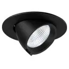 Noxion Spot LED Forza V2 Aluminium Noir 36W 4100lm 36D - 930-940-957 CCT | 160mm - Diamètre 145mm - Meilleur Rendu Des Couleurs