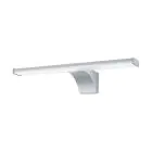 Eglo Applique Murale Pandella 2 Chrome Argent Éclairage de salle de bains 7.4W 900lm - 840 Blanc Froid | IP44 - Détecteur De Mouvement