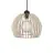 Nordlux Pendelarmatuur Chino 30 Bruin - Hout | E27 Max 60W