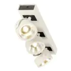 SLV Kalu Triple Wand en Plafondlamp Aluminium Wit 47W 3400lm - 830 Warm Wit | Dimbaar 