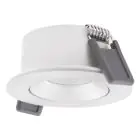 Ledvance LED Spot Air Adjust Aluminium Wit 4W 300lm 36D - 927 Zeer Warm Wit | Zaagmaat 68mm - IP23 - Beste Kleurweergave - Dimbaar