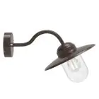 Nordlux Luxembourg Wandlamp Metaal en Glas Roestig | IP54 - Geschikt voor E27