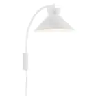 Nordlux Dial Wandlamp Metaal Wit | Geschikt voor 1x E27