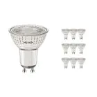 Voordeelpak 10x Noxion PerfectColor LED Spot GU10 PAR16 4W 345lm 60D - 940 Koel Wit | Beste Kleurweergave - Dimbaar - Vervangt 50W