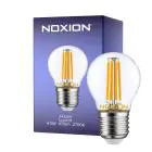 Noxion Lucent LED E27 Kogel Filament Helder 4.5W 470lm - 827 Zeer Warm Wit | Vervangt 40W