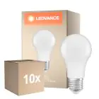 Voordeelpak 10x Ledvance Classic LED E27 Peer Mat 8.8W 806lm - 827 Zeer Warm Wit | Daglicht Sensor - Vervangt 60W